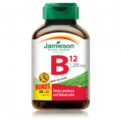 JAMIESON VIT B12 1200MCG T/R 60+20'S - Queensborough Community Pharmacy