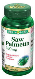 NATURE'S BOUNTY NAT SAW 450MG PALMETTO 100'S - Queensborough Community Pharmacy