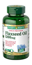 NATURE'S BOUNTY FLAXSEED OIL 100'S - Queensborough Community Pharmacy