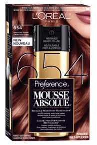 L'OREAL PREFERENCE MOUSSE ABSOLUE #654 1'S - Queensborough Community Pharmacy