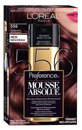 L'OREAL PREFERENCE MOUSSE ABSOLUTE #566 VOLCANIC BROWN 1'S - Queensborough Community Pharmacy
