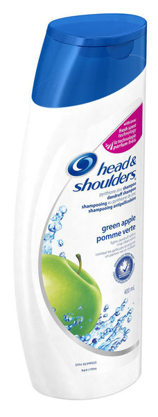 HEAD & SHLDR SHAM GREEN APPLE 400ML - Queensborough Community Pharmacy