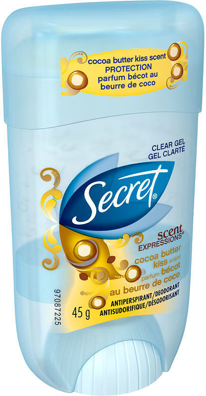 SECRET CLEAR GEL COCO BUTTER KISS 48G - Queensborough Community Pharmacy