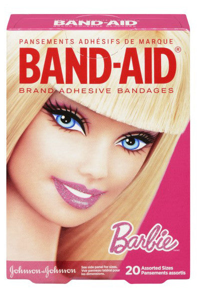 BAND-AID BARBIE BANDAGES 20'S - Queensborough Community Pharmacy