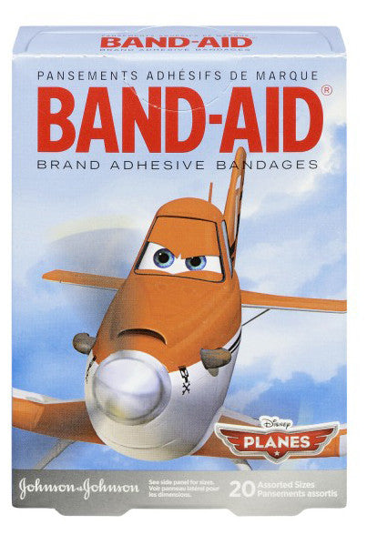 BAND-AID PLANES ASSORTED 20'S - Queensborough Community Pharmacy