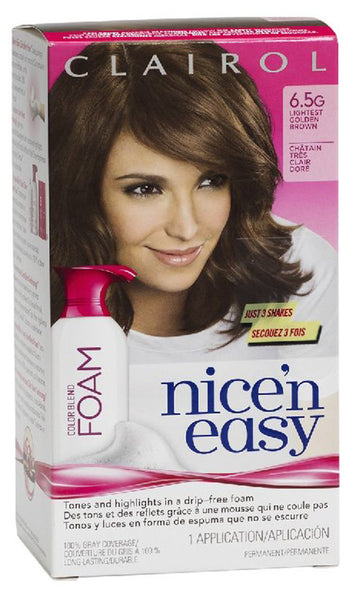 NICE'N EASY COLOR BLEND FOAM 6.5G LIGHTEST GOLDEN BROWN 1'S - Queensborough Community Pharmacy