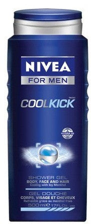 NIVEA FOR MEN SHOWER GEL COOL 500ML - Queensborough Community Pharmacy