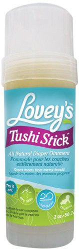 Lovey's Tushi Stick All Natural Diaper Ointment - Queensborough Community Pharmacy