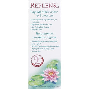 REPLENS GEL VAGINAL MOISTURIZER & LUB 3'S - Queensborough Community Pharmacy