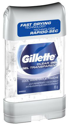 GILLETTE A/P GEL COOL WAVE 85G - Queensborough Community Pharmacy