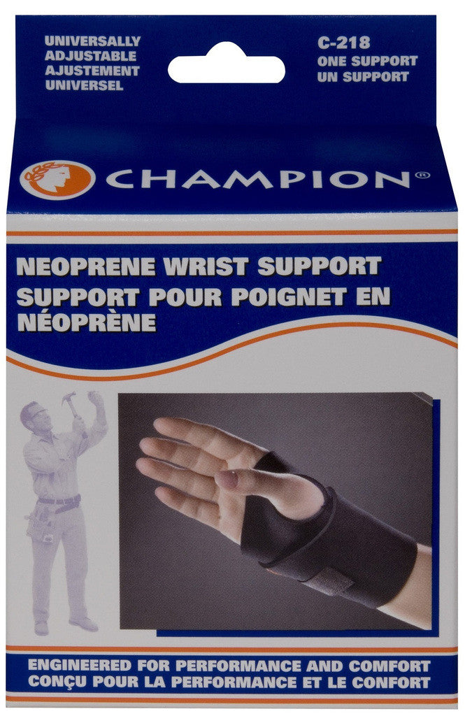 AIRWAY WRIST BRACE/WRAP/BLACK/ 1SZ - Queensborough Community Pharmacy
