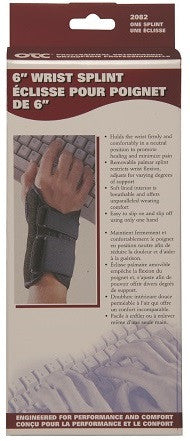 AIRWAY FORM FIT 6' WRIST SPLINT RIGHT EXTRA SMALL 1'S - Queensborough Community Pharmacy