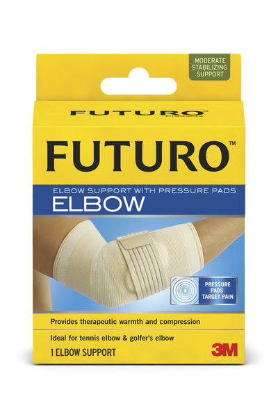 FUTURO PADDED ELBOW SUPPORT SM 1'S - Queensborough Community Pharmacy