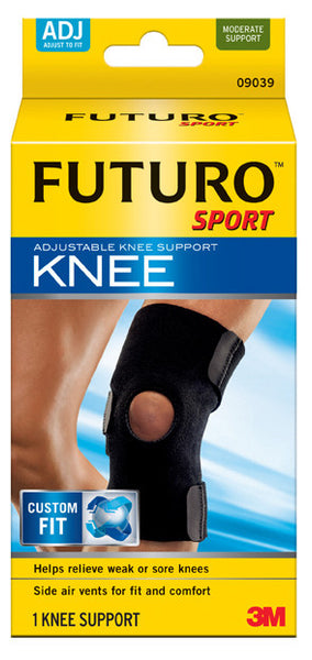 NEOPRENE SPRT ADJ OPEN KNEE SUPP FUTURO 1'S - Queensborough Community Pharmacy