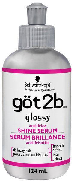 GOT2B GLOSSY SHINE SERUM ANTI-FRIZZ124ML - Queensborough Community Pharmacy