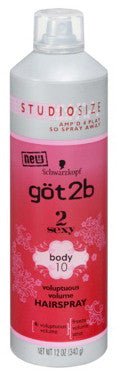 GOT2B 2SEXY HAIRSPRAY 340G - Queensborough Community Pharmacy