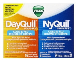 VICKS DAYQUIL/NYQUIL TABS COM 2/12'S - Queensborough Community Pharmacy