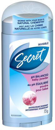 SECRET INVISIBLE BABY POWDER 73GM - Queensborough Community Pharmacy