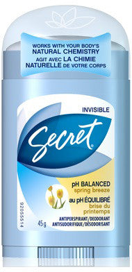 SECRET INVISIBLE SPRING BREEZE 45G - Queensborough Community Pharmacy