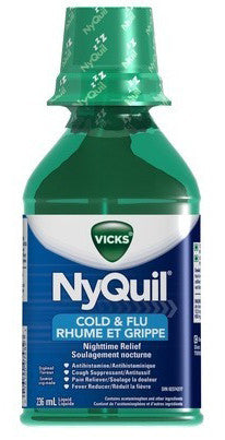 VICKS NYQUIL COLD ORIGINAL 236ML - Queensborough Community Pharmacy