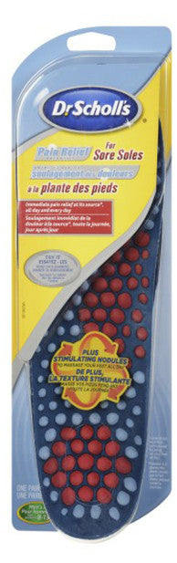 DR SCHOLL'S PAIN RELF SOLES MEN ORTHOTICS SORE 1'S - Queensborough Community Pharmacy