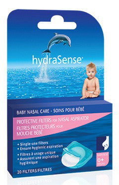 HYDRASENSE NAS ASPIRATOR FILTERS 20S - Queensborough Community Pharmacy