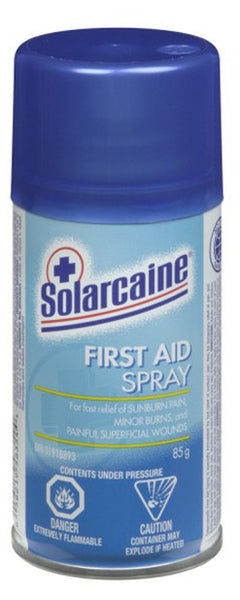 SOLARCAINE FIRST AID SPRAY 85G - Queensborough Community Pharmacy