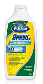 SCHOLL ODOUR DESTROYERS MEDIC FOOT POWDER 311G - Queensborough Community Pharmacy