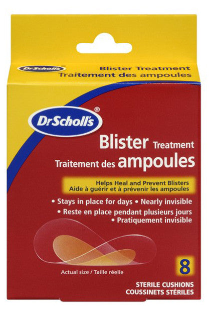 SCHOLL CUSHLIN BLISTER TREATMENT 8'S - Queensborough Community Pharmacy