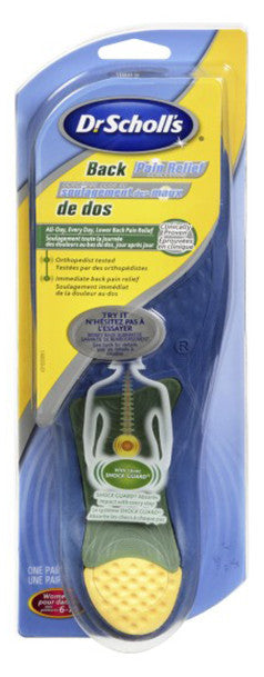 SCHOLL BACK PAIN RELIEF WOMEN 1PR - Queensborough Community Pharmacy