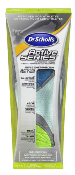SCHOLL ACTIVE SERIES INSOLE10 1/2-13 - Queensborough Community Pharmacy