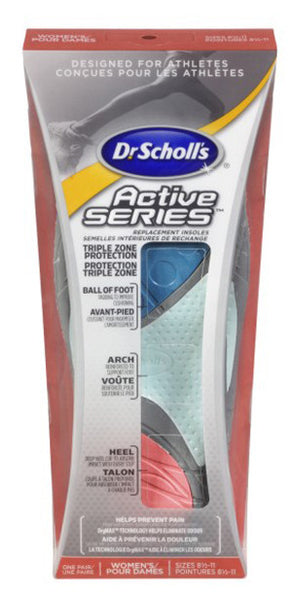 SCHOLL ACTIVE SERIES INSOLE 8 1/2-11 - Queensborough Community Pharmacy