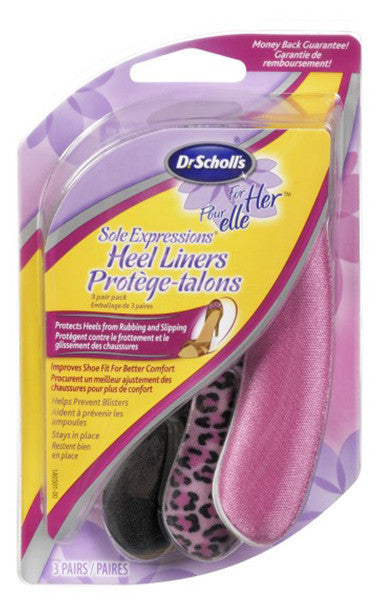 SCHOLL FOR HER SOLE EXP HEEL LINERS1PR - Queensborough Community Pharmacy