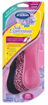SCHOLL SOLE EXPRESSIONS 3-PACK 3PR - Queensborough Community Pharmacy
