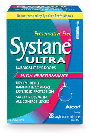SYSTANE ULTRA PRESERVATIVE FREE 28'S - Queensborough Community Pharmacy