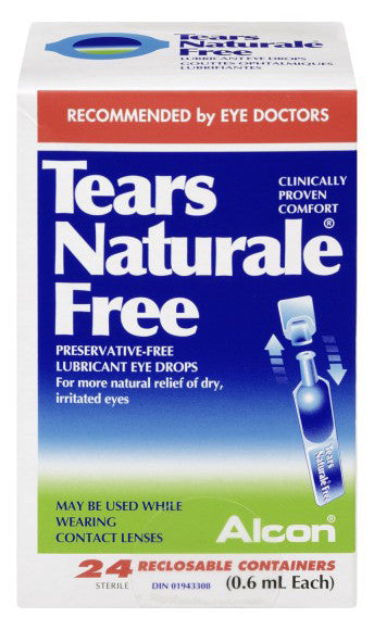 TEARS NATURALE FREE 24/.6ML - Queensborough Community Pharmacy