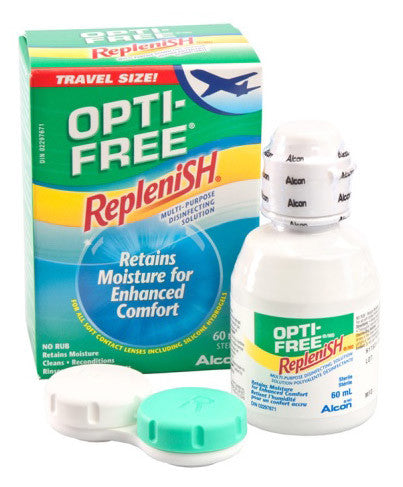 OPTI-FREE REPLENISH TRAVEL PACK 60ML - Queensborough Community Pharmacy