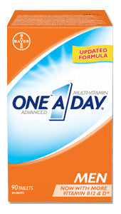 ONE A/DAY MEN'S FORMULA 90'S - Queensborough Community Pharmacy