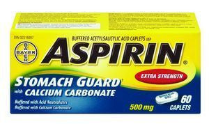 ASPIRIN PLUS STOM GUARD X-STR 60'S - Queensborough Community Pharmacy