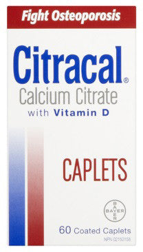 CITRACAL WITH VITAMIN D CAPS 60'S - Queensborough Community Pharmacy