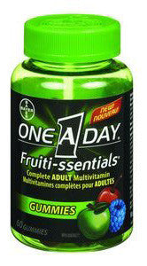 ONE A DAY FRUITI-SSENTIALS 60'S - Queensborough Community Pharmacy
