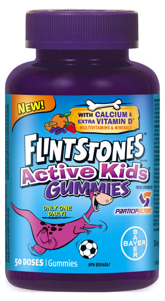 FLINTSTONES ACTIVE KIDS GUMMIES 50'S - Queensborough Community Pharmacy