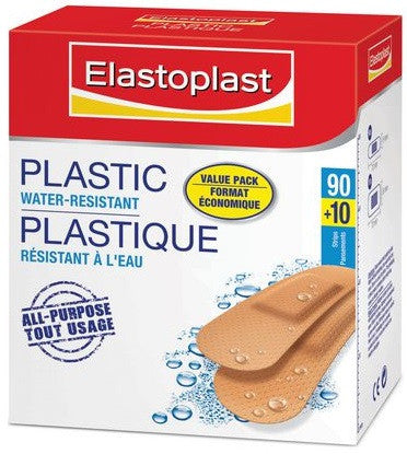 ELASTOPLAST PLASTIC VALUE PACK 90+10'S - Queensborough Community Pharmacy