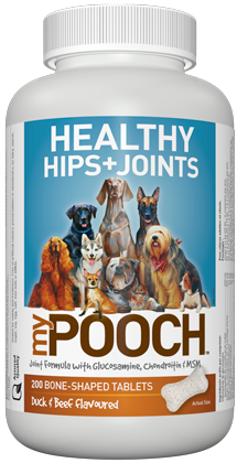 MY POOCH HEALTHY HIPS + JOINT FORMULA 200'S - Queensborough Community Pharmacy