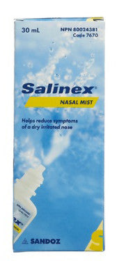 SANDOZ SALINEX NASAL MIST 30ML - Queensborough Community Pharmacy