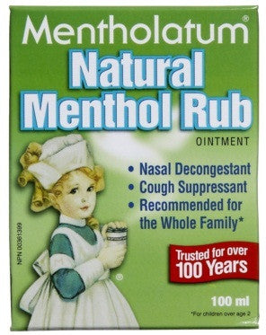 MENTHOLATUM JAR 100ML - Queensborough Community Pharmacy