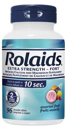 ROLAIDS XTRA STRENGTH FRUIT TAB 96'S - Queensborough Community Pharmacy
