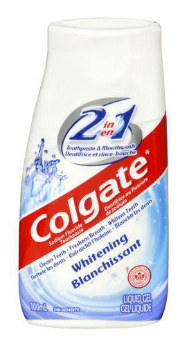COLGATE 2 IN 1 LIQ WHITENING 100ML - Queensborough Community Pharmacy