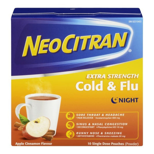 NEO CITRAN CLD/FLU X-ST APP/CIN 10'S - Queensborough Community Pharmacy