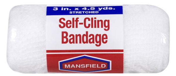 MANSFIELD SELF-CLING 3'X5YDS GAUZE ROLL 14'S - Queensborough Community Pharmacy